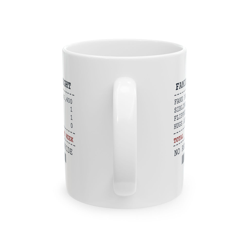 Family Game Night Coffee Mug No Refunds On Pride