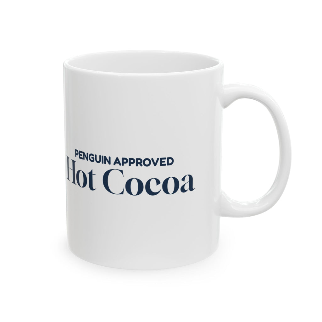 Hot Cocoa Coffee Mug Penguin Approved Cute Winter Cocoa Cup For Cocoa