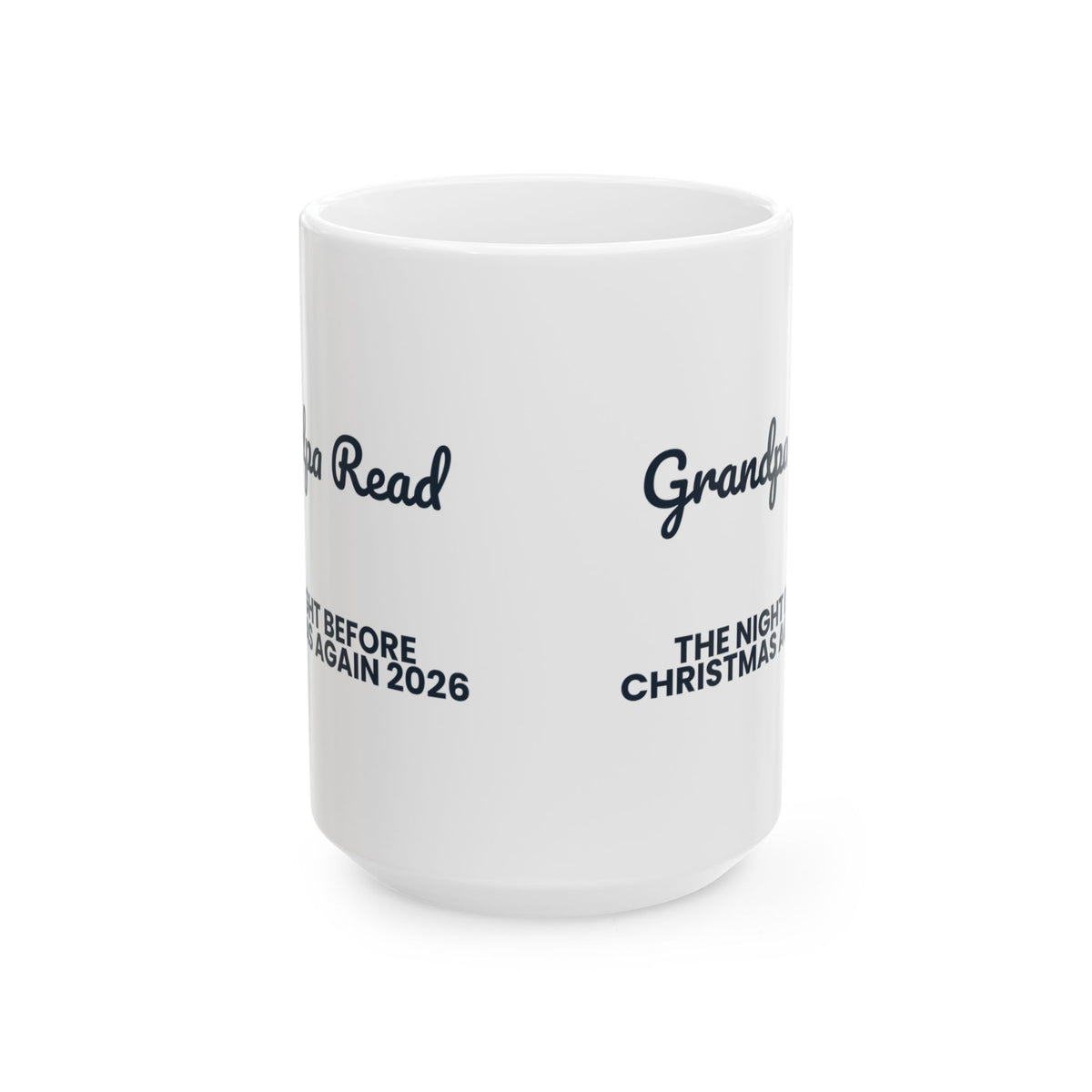 Grandpa Christmas Coffee Mug Grandpa Read The Night Before Again 2026