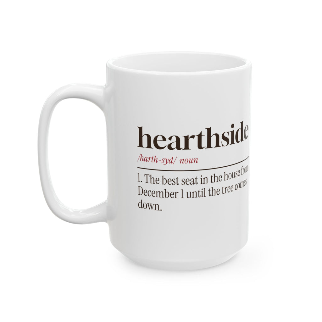 Christmas Coffee Mug Hearthside Dictionary Definition