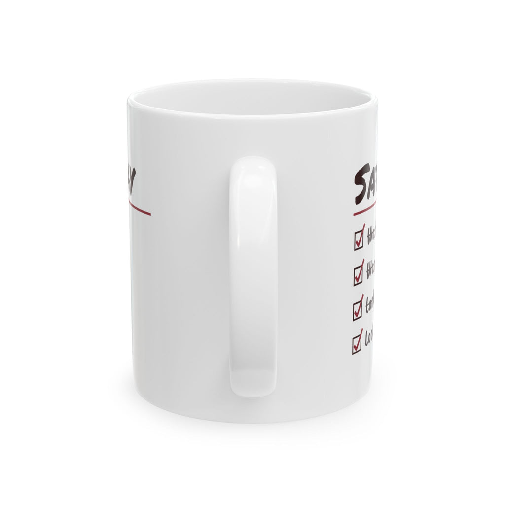 Funny Car Lover Mug Wax The Car Look At It More
