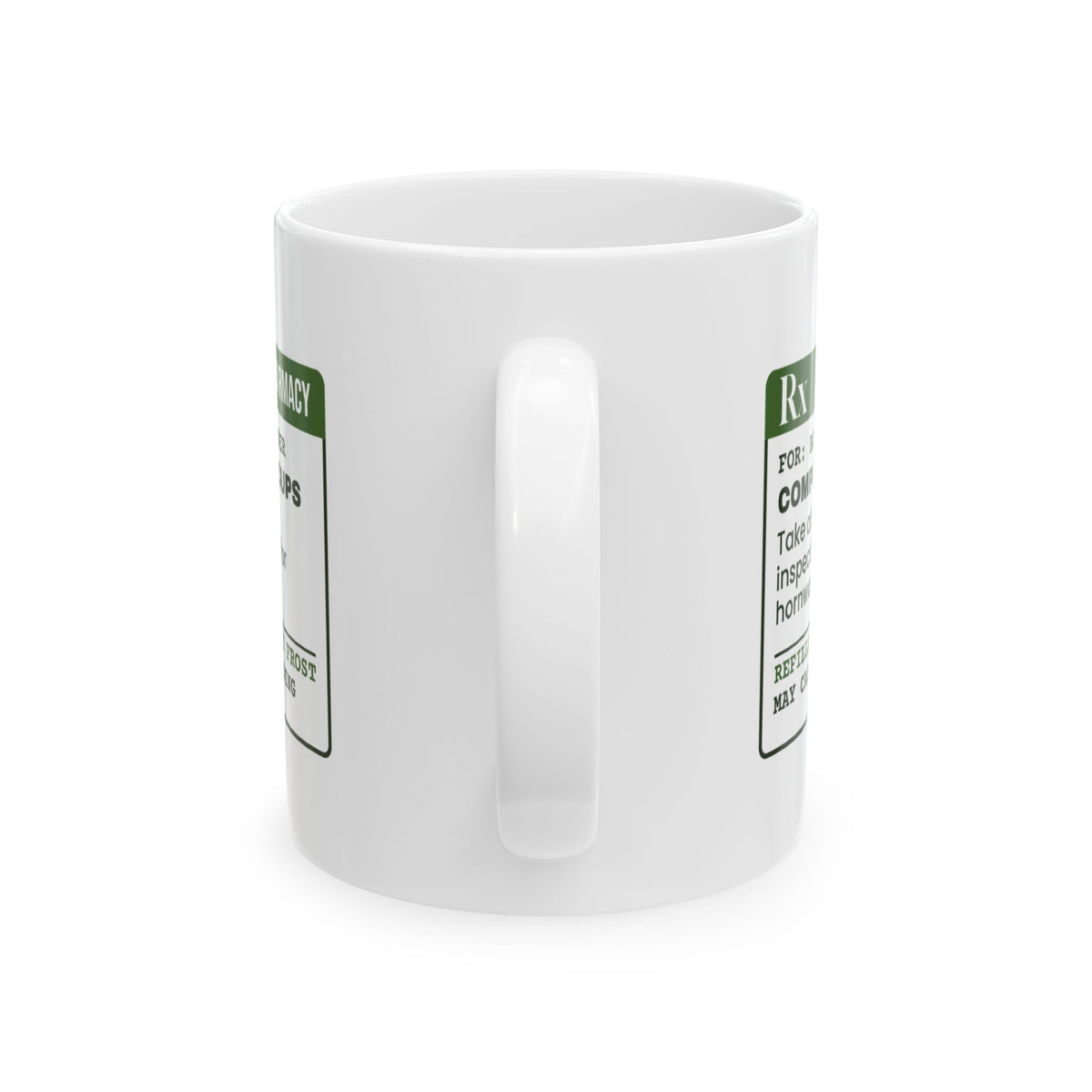 Funny Gardening Coffee Mug Compost Tea Prescription For Gardeners