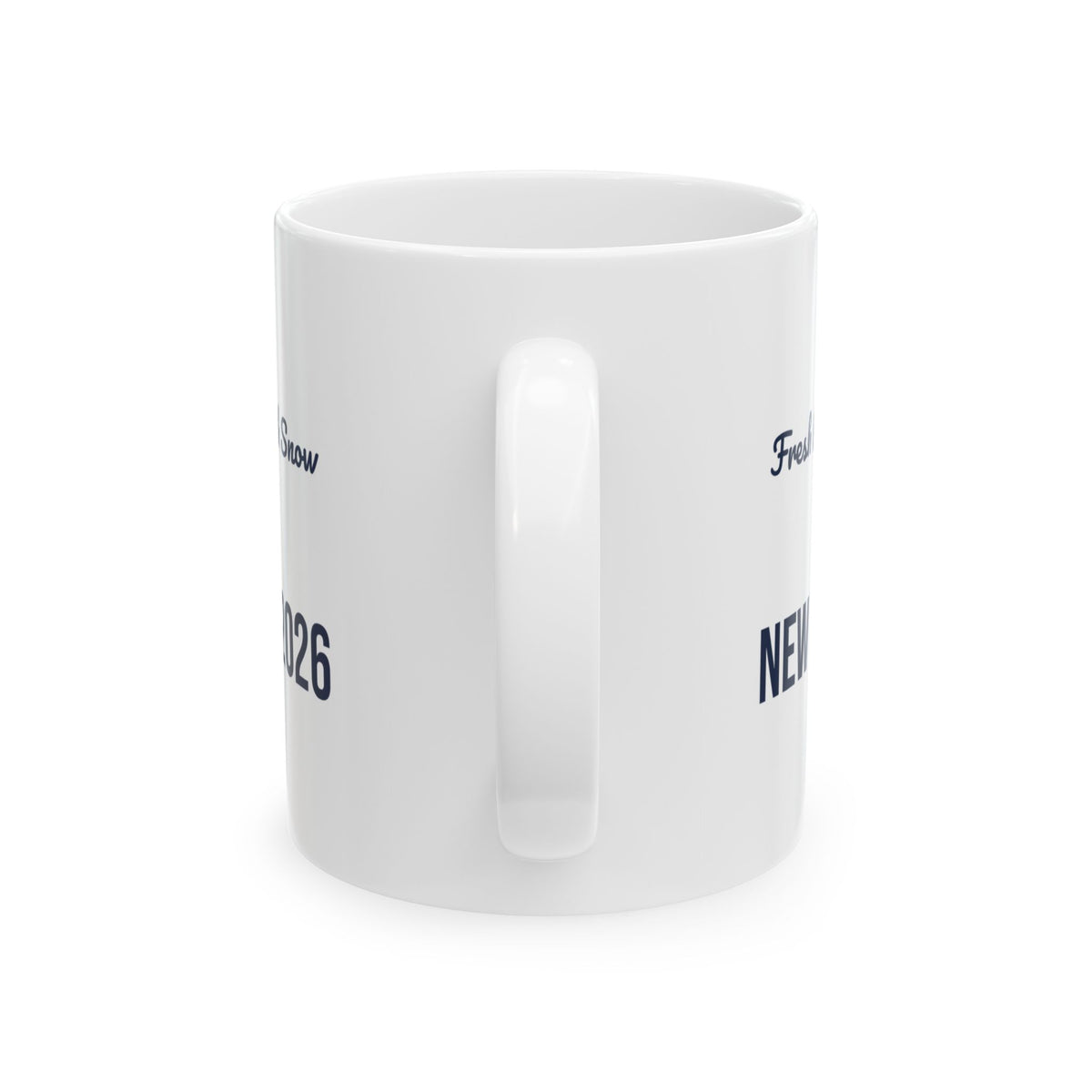 Fresh Paint Fresh Snow New Home 2026 Christmas Coffee Mug