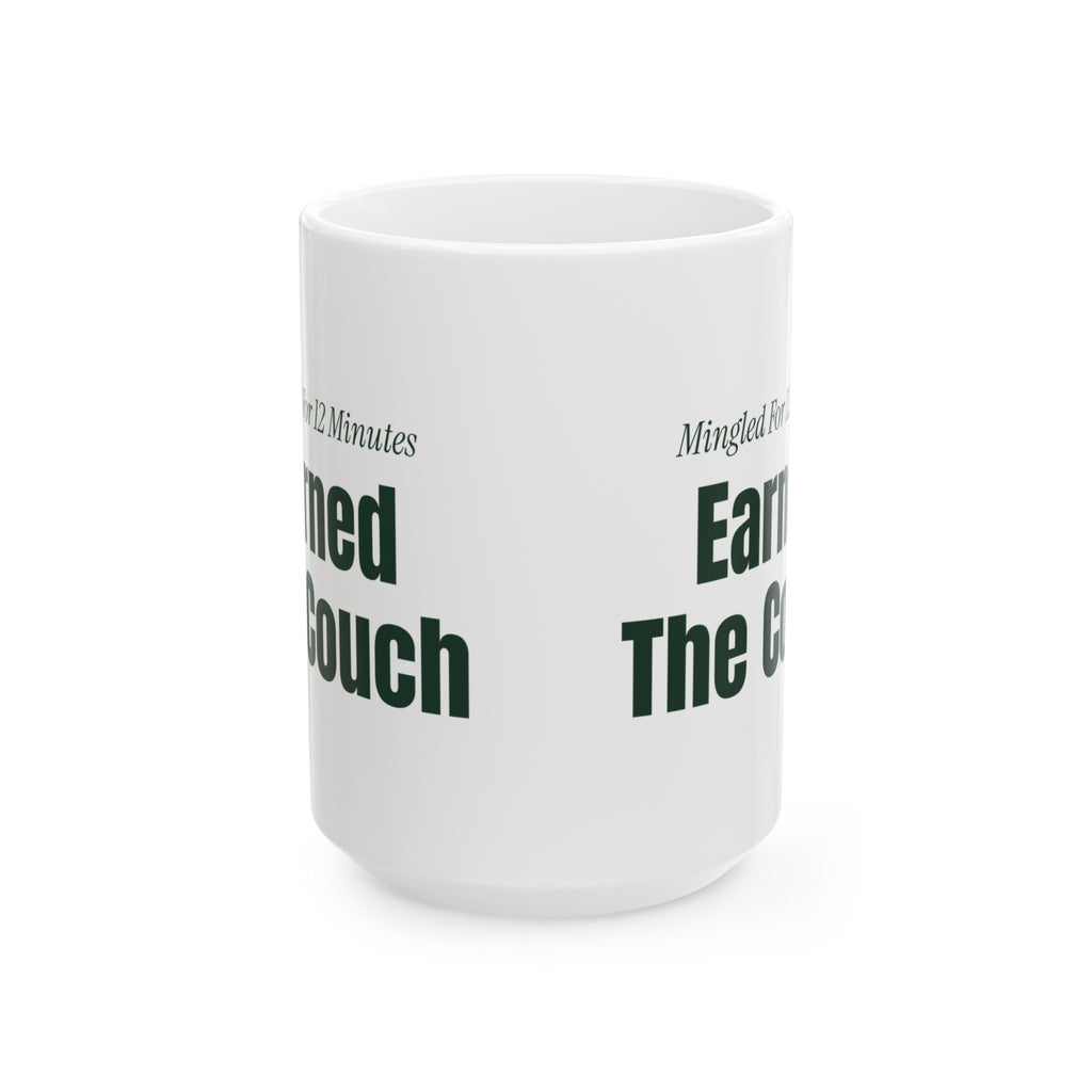 Funny Introvert Christmas Coffee Mug Mingled For 12 Minutes