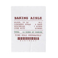 Funny Christmas Cookie Throw Blanket Baking Aisle Receipt For Bakers