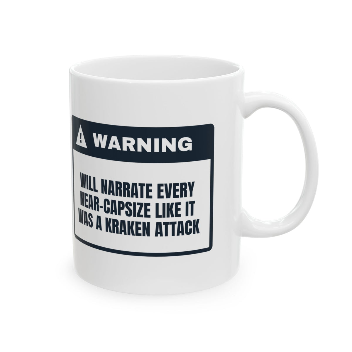 Kayaking Coffee Mug Will Narrate Every Near-Capsize