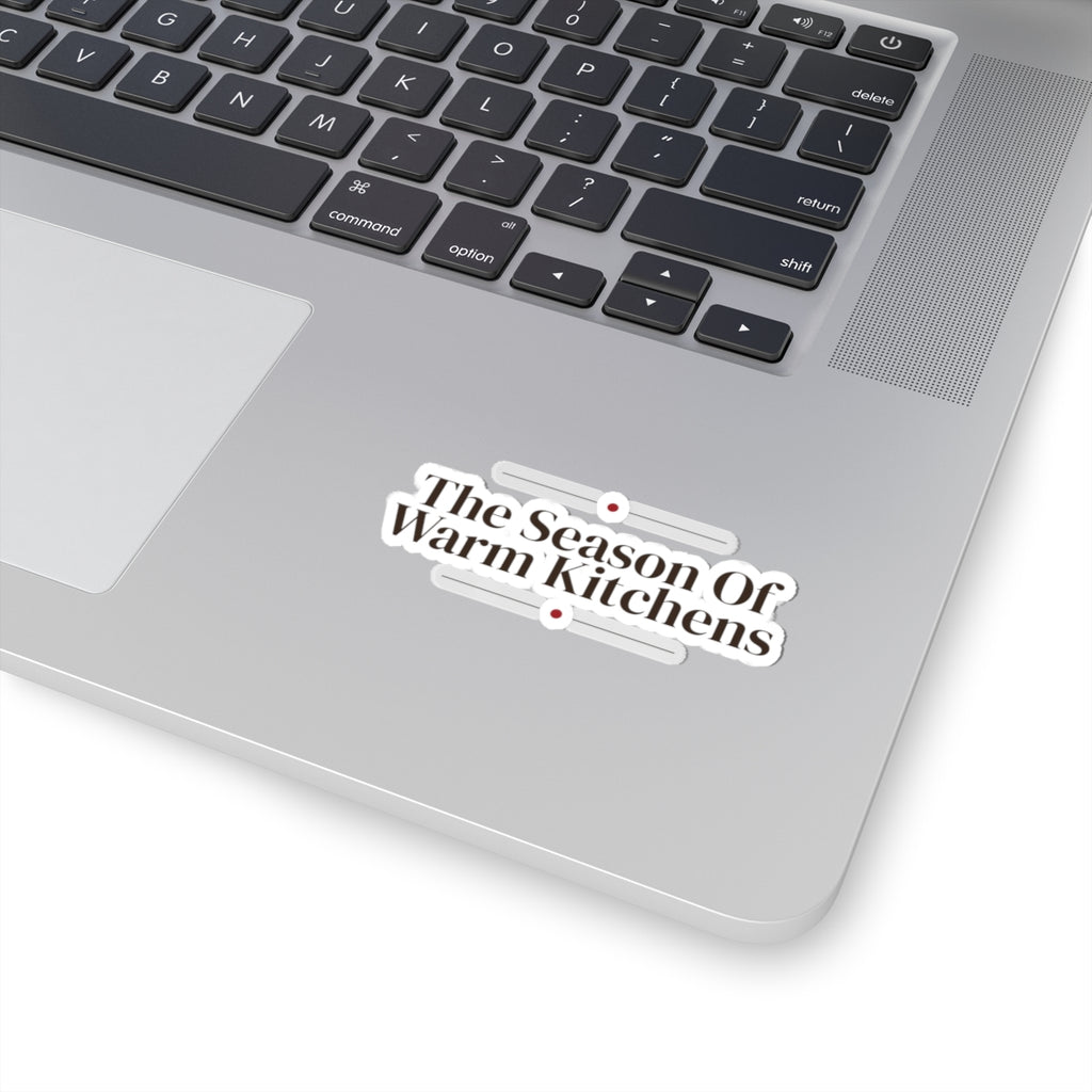 Christmas Sticker The Season Of Warm Kitchens