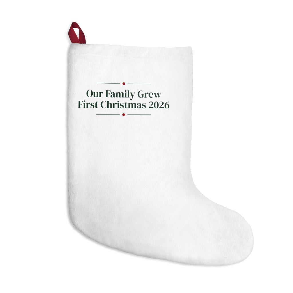 Babys First Christmas 2026 Christmas Stocking Our Family Grew For New