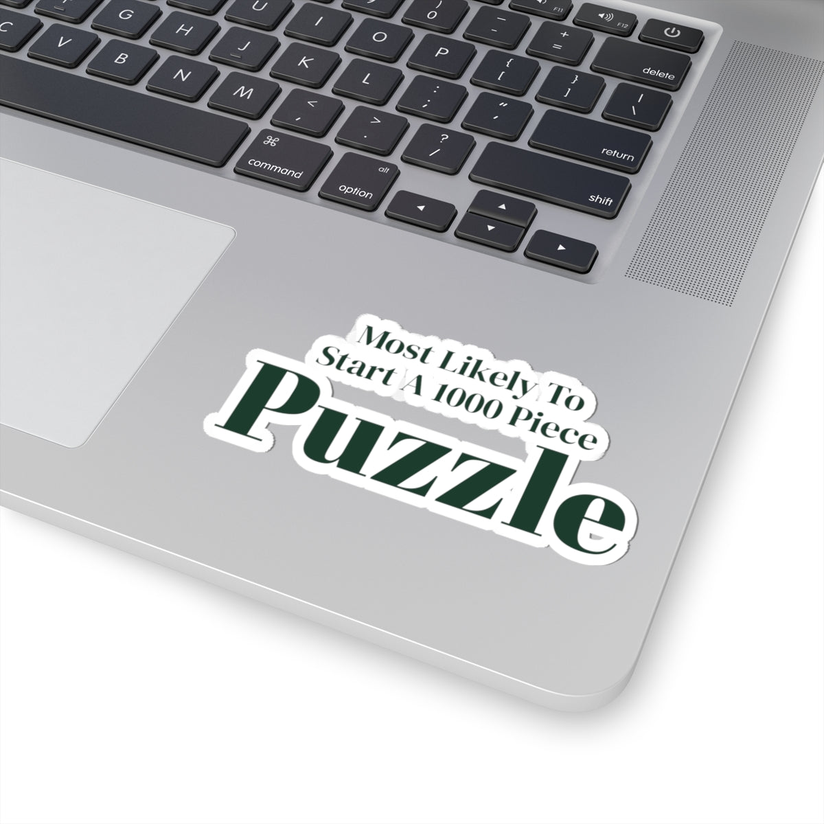 Funny Christmas Sticker Most Likely To Start A 1000 Piece Puzzle Family