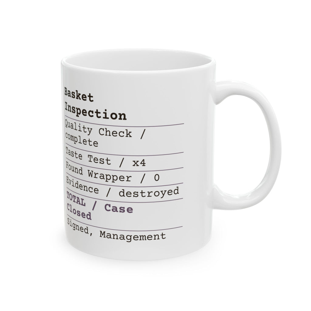 Funny Easter Candy Inspector Receipt Coffee Mug For Parents