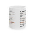 Funny Halloween Mug Black Cat Cafe Receipt For Cat Lovers