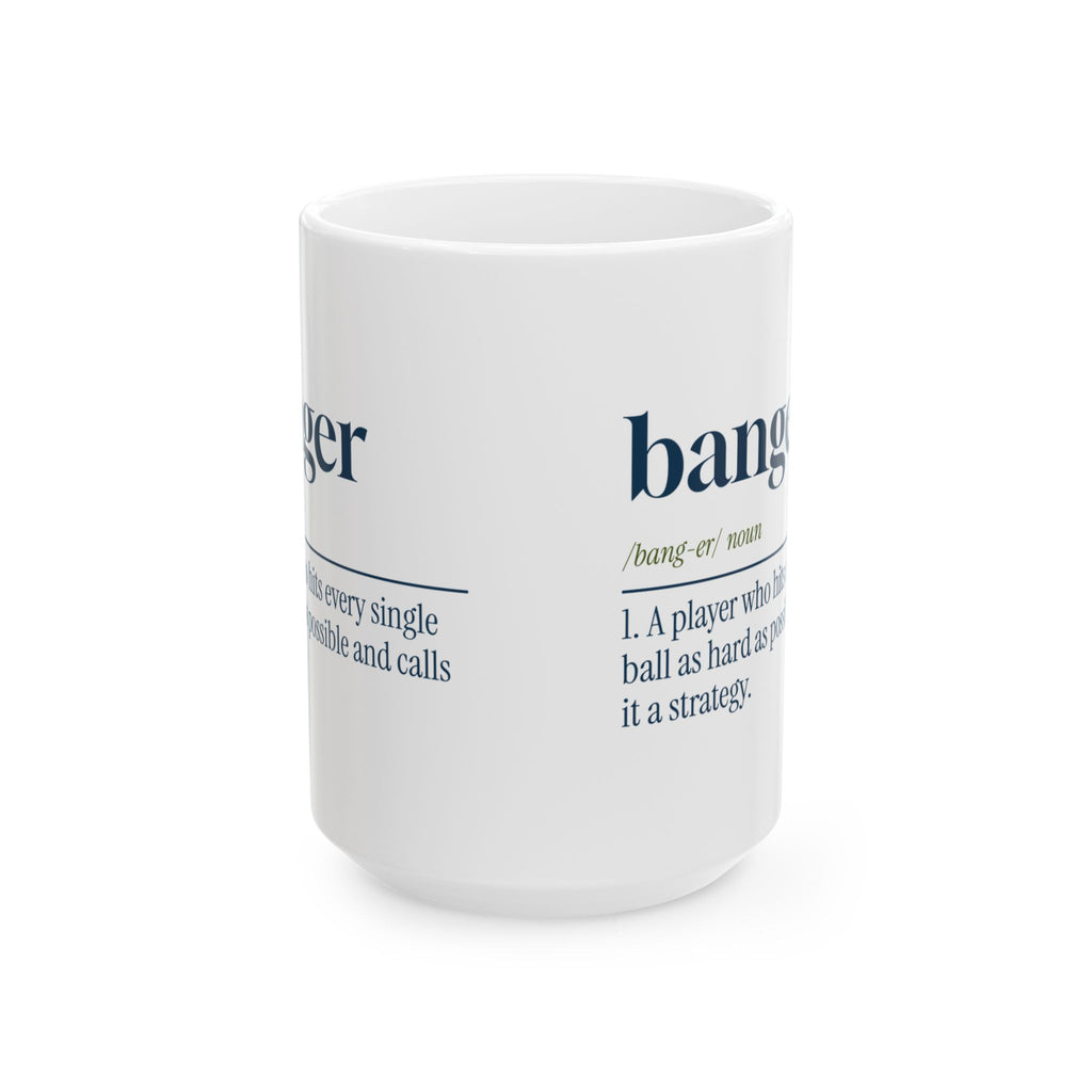 Funny Pickleball Coffee Mug Banger Definition For Pickleball Players