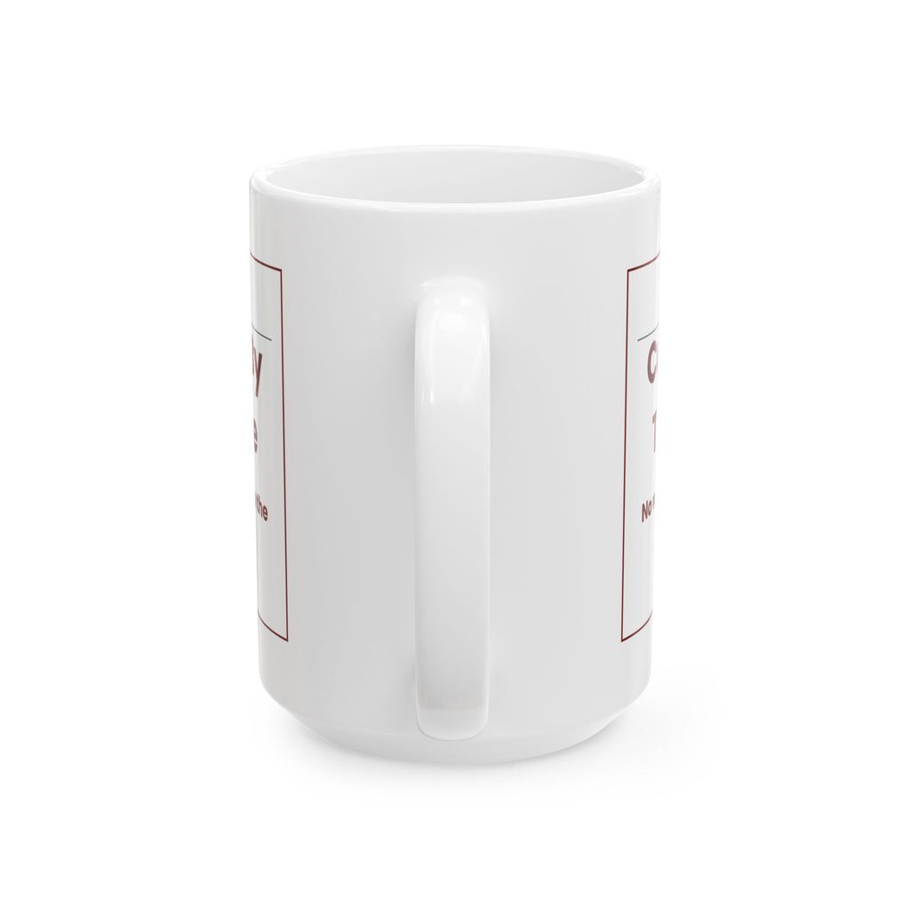 Cozy Hot Cocoa Coffee Mug Cocoa By The Fire Admit One Ticket