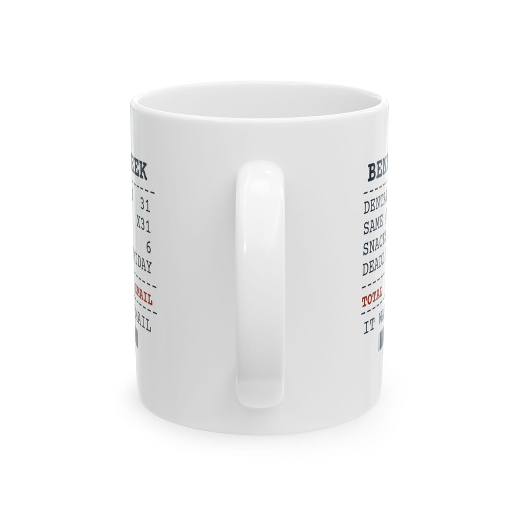 Funny HR Coffee Mug Dental Questions 31 Same Question 31 Receipt