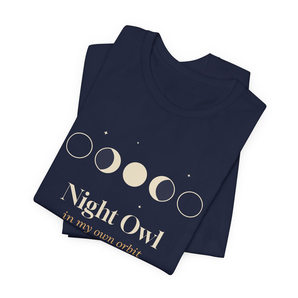 Night Owl Shirt In My Own Orbit Moon Phases