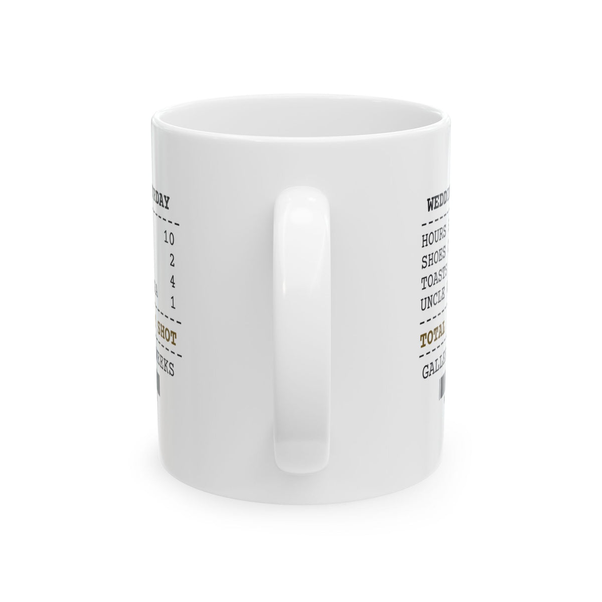 Funny Photography Coffee Mug Uncle With A Camera Wedding Receipt