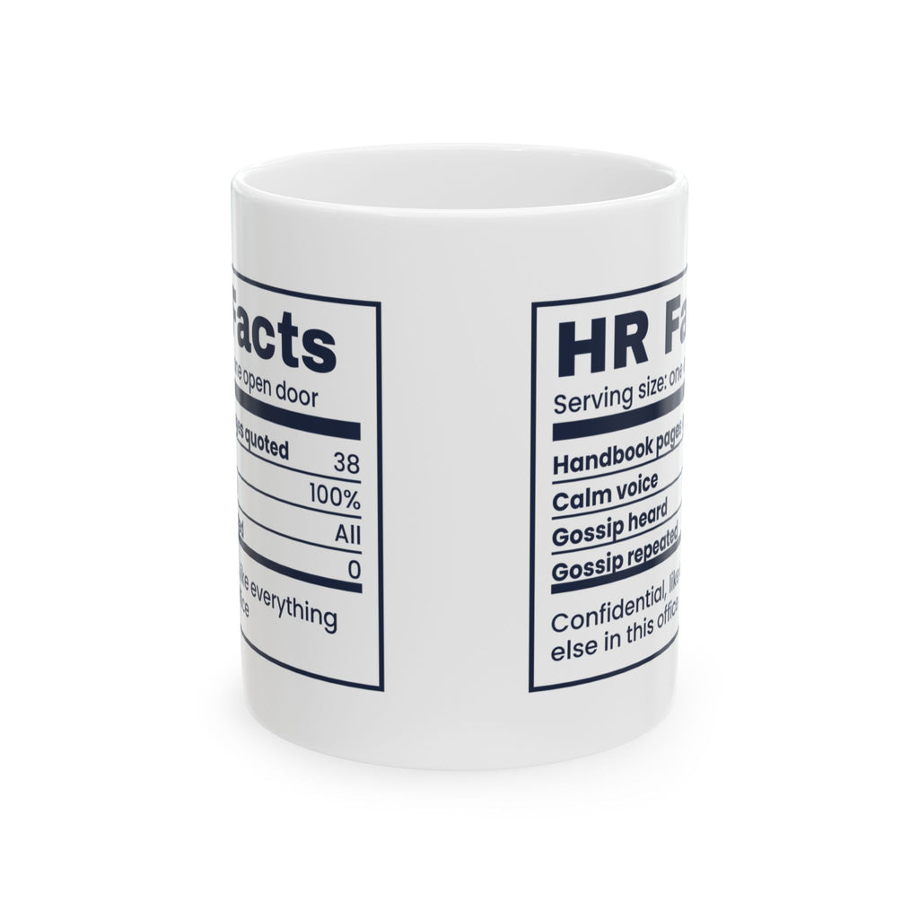 Funny Human Resources Mug HR Facts Gossip Heard All For HR Managers