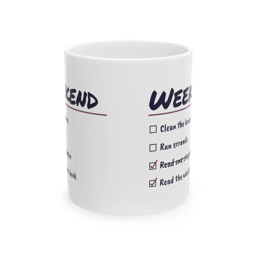 Funny Book Lover Coffee Mug Read One Chapter Read The Whole Book