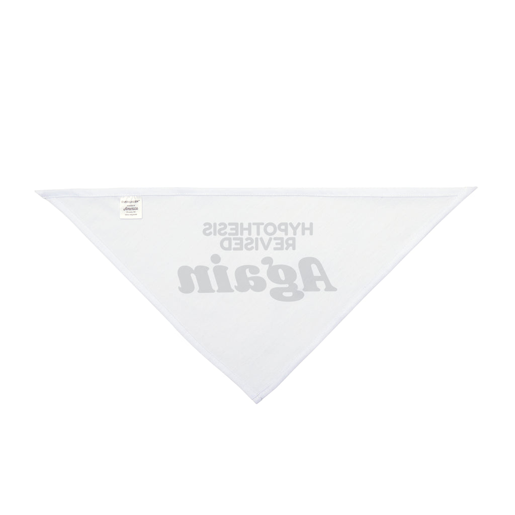 Funny Scientist Dog Bandana Hypothesis Revised Again For Scientists
