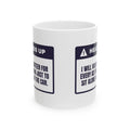 Funny Introvert Holiday Coffee Mug I Volunteer For Every Ice Run