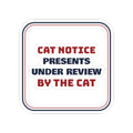 Funny Christmas Sticker Presents Under Review By The Cat Sign