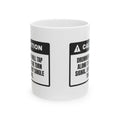 Funny Drummer Coffee Mug Taps Along To The Turn Signal