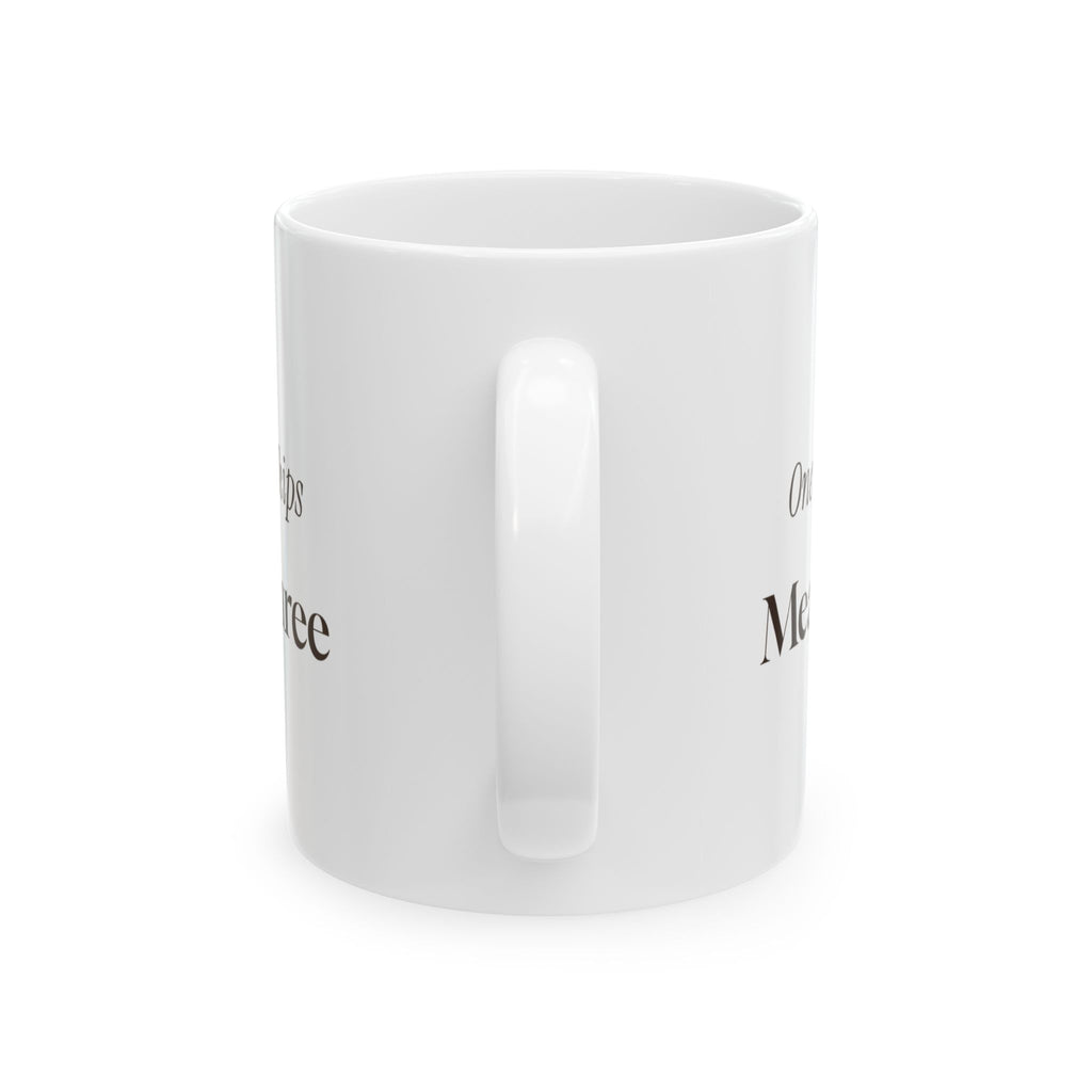 Funny Christmas Baking Coffee Mug One Cup Of Chips Means Three