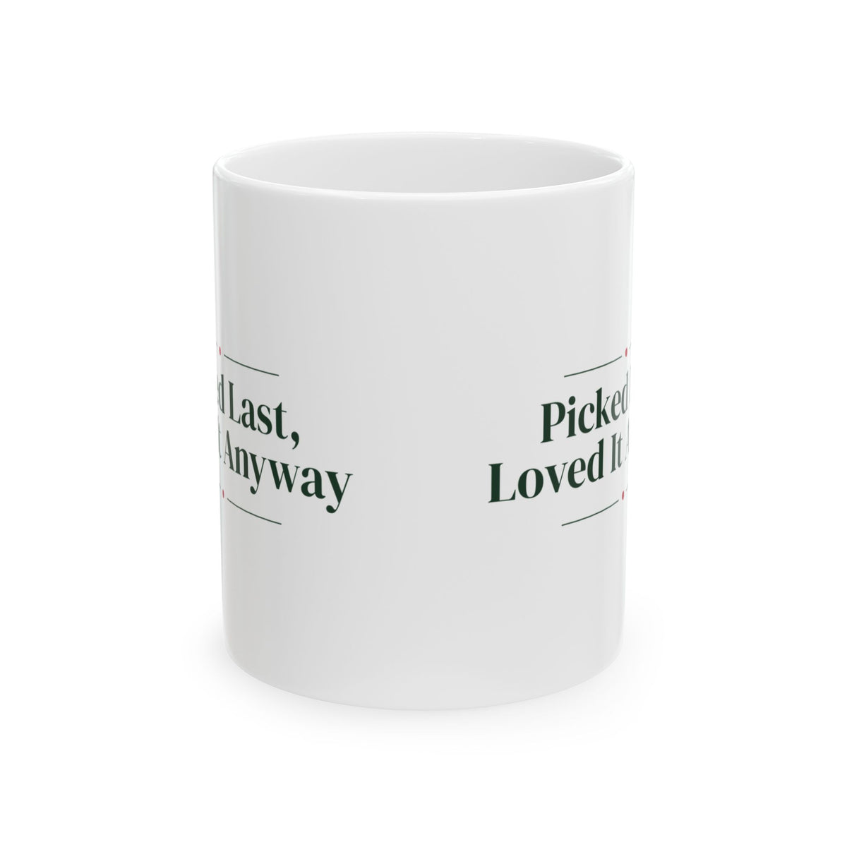 Funny White Elephant Coffee Mug Picked Last Loved It Anyway
