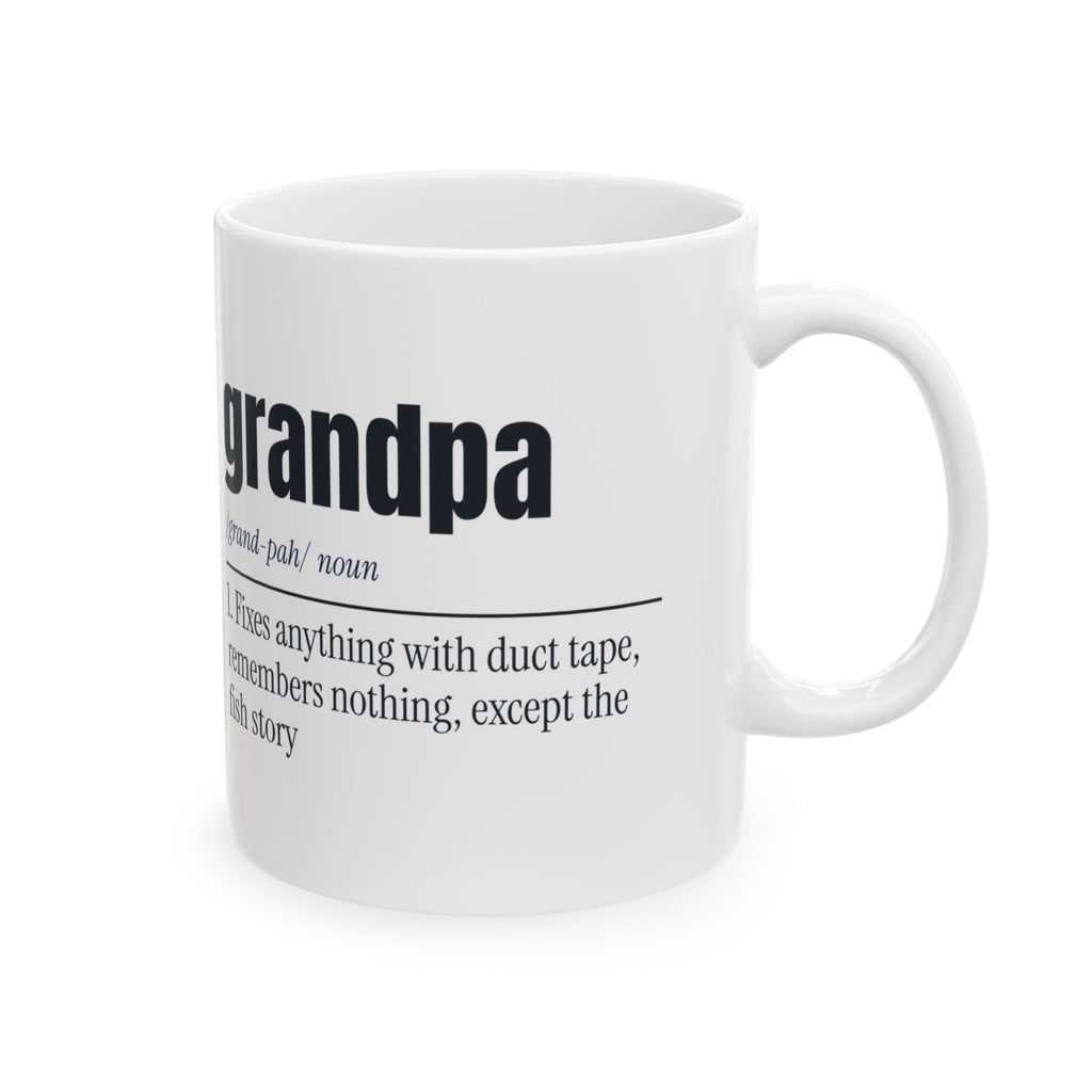 Funny Grandpa Dictionary Coffee Mug Definition For Grandpa