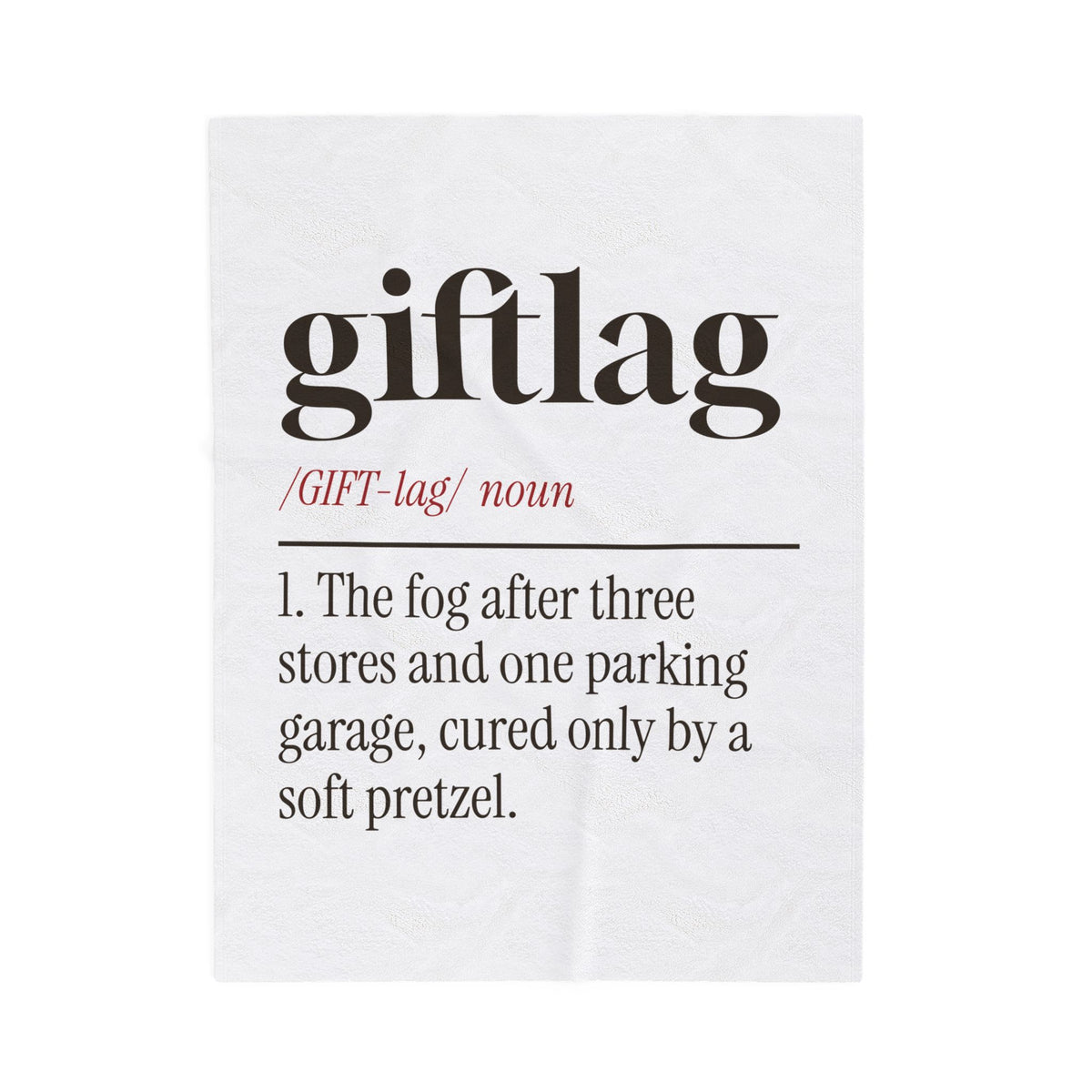 Funny Christmas Shopping Throw Blanket Giftlag Definition For Shoppers