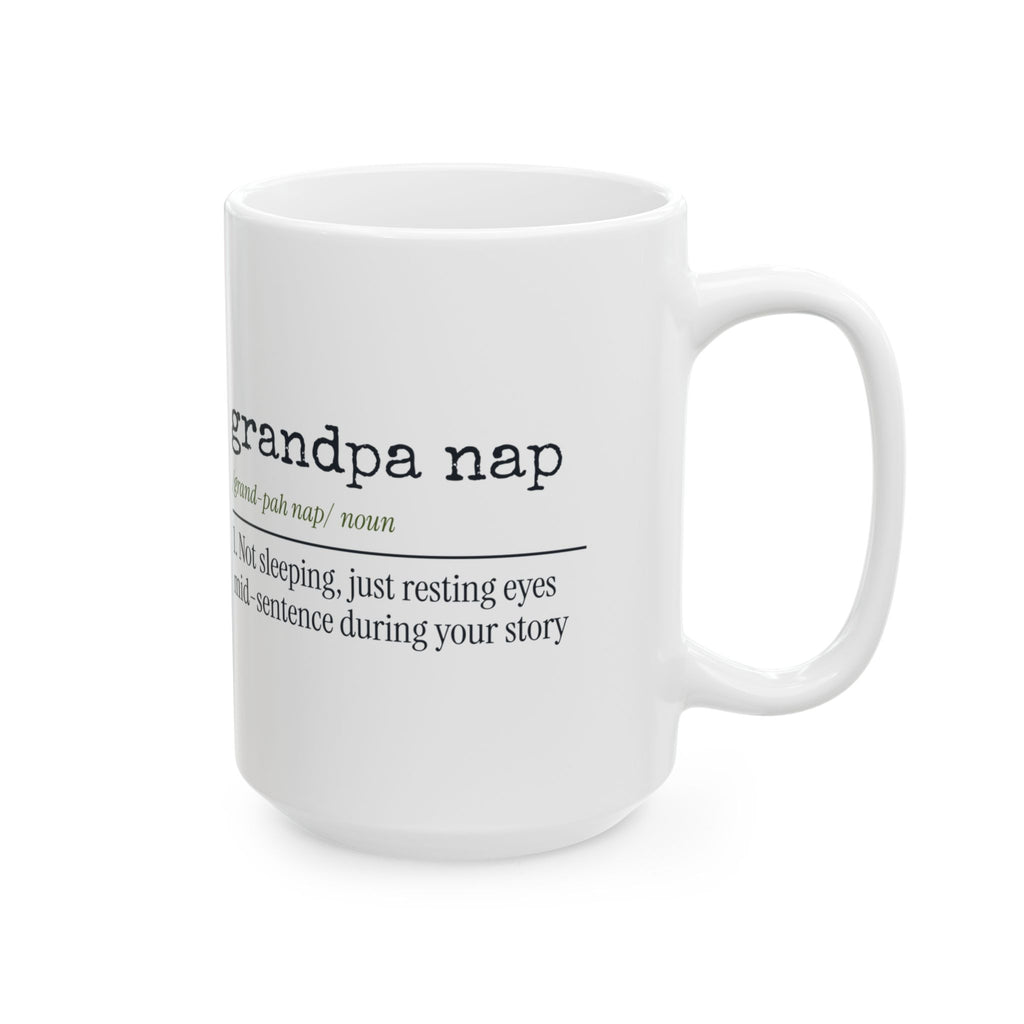 Funny Grandpa Nap Dictionary Coffee Mug For Grandpa