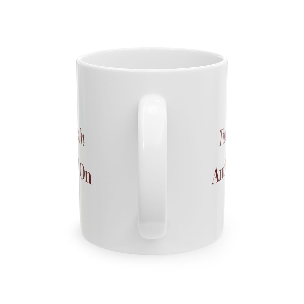 Funny Christmas Nurse Coffee Mug Twelve Hours In Antlers Still On