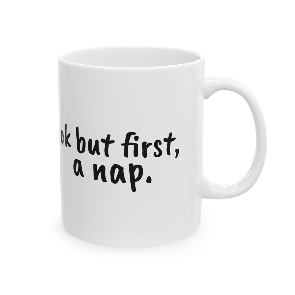Funny Coffee Mug Ok But First A Nap Introvert