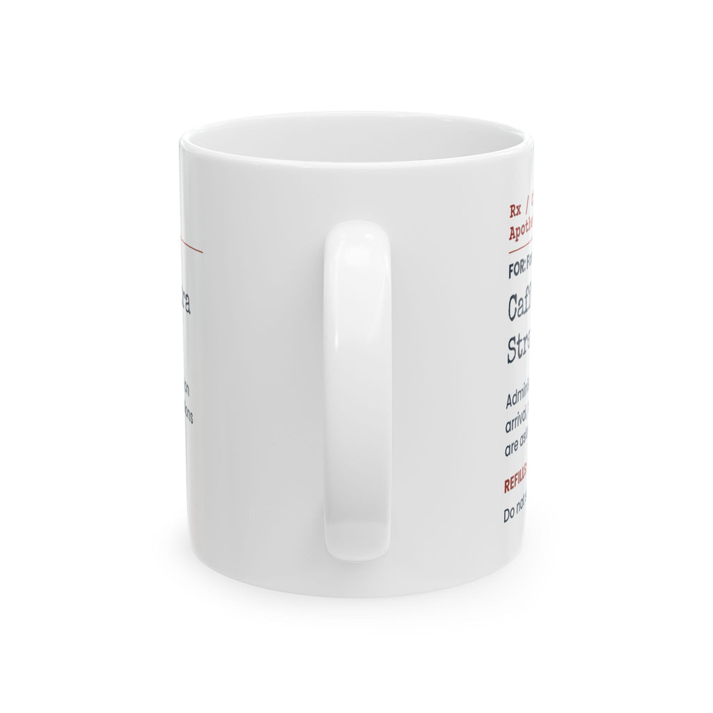 Funny Teacher Coffee Mug Caffeine Extra Strength For Teachers