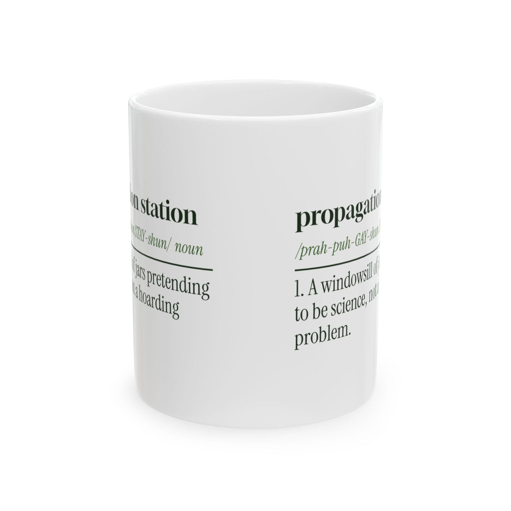 Propagation Station Coffee Mug For Plant Lovers
