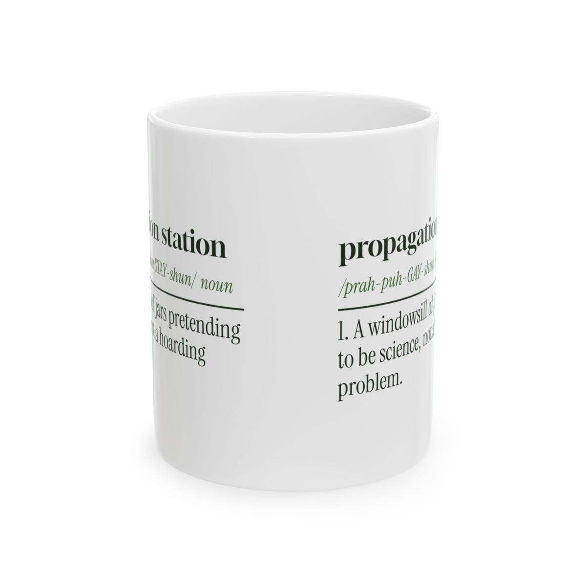 Propagation Station Coffee Mug For Plant Lovers
