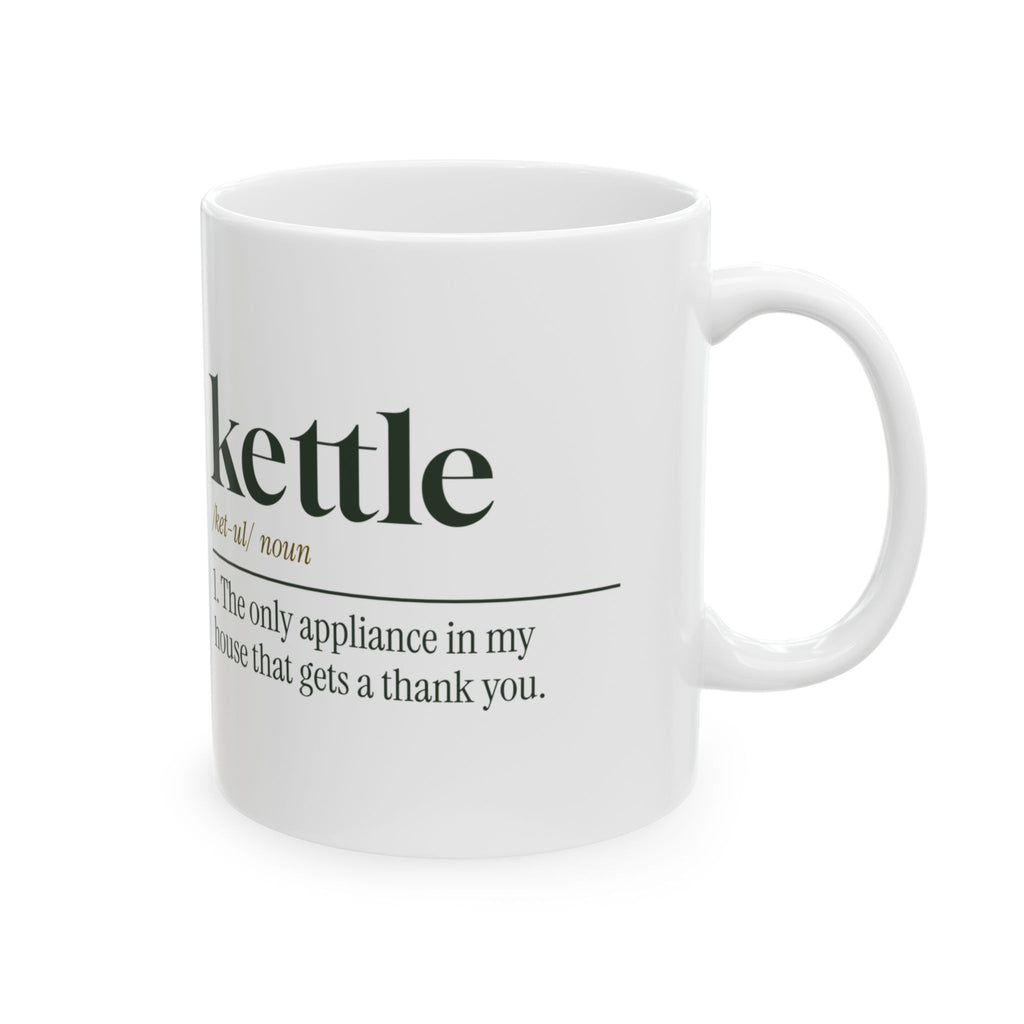 Funny Tea Lover Mug Kettle Definition For Tea Drinkers