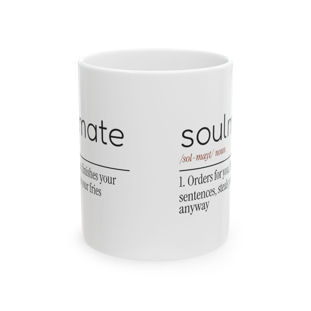 Valentine Mug For Her Soulmate Steals Your Fries