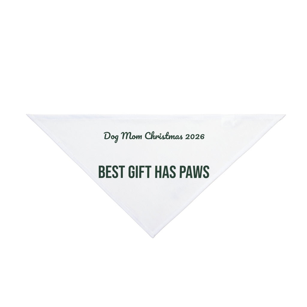 Christmas Dog Bandana Dog Mom Christmas 2026 Best Gift Has Paws