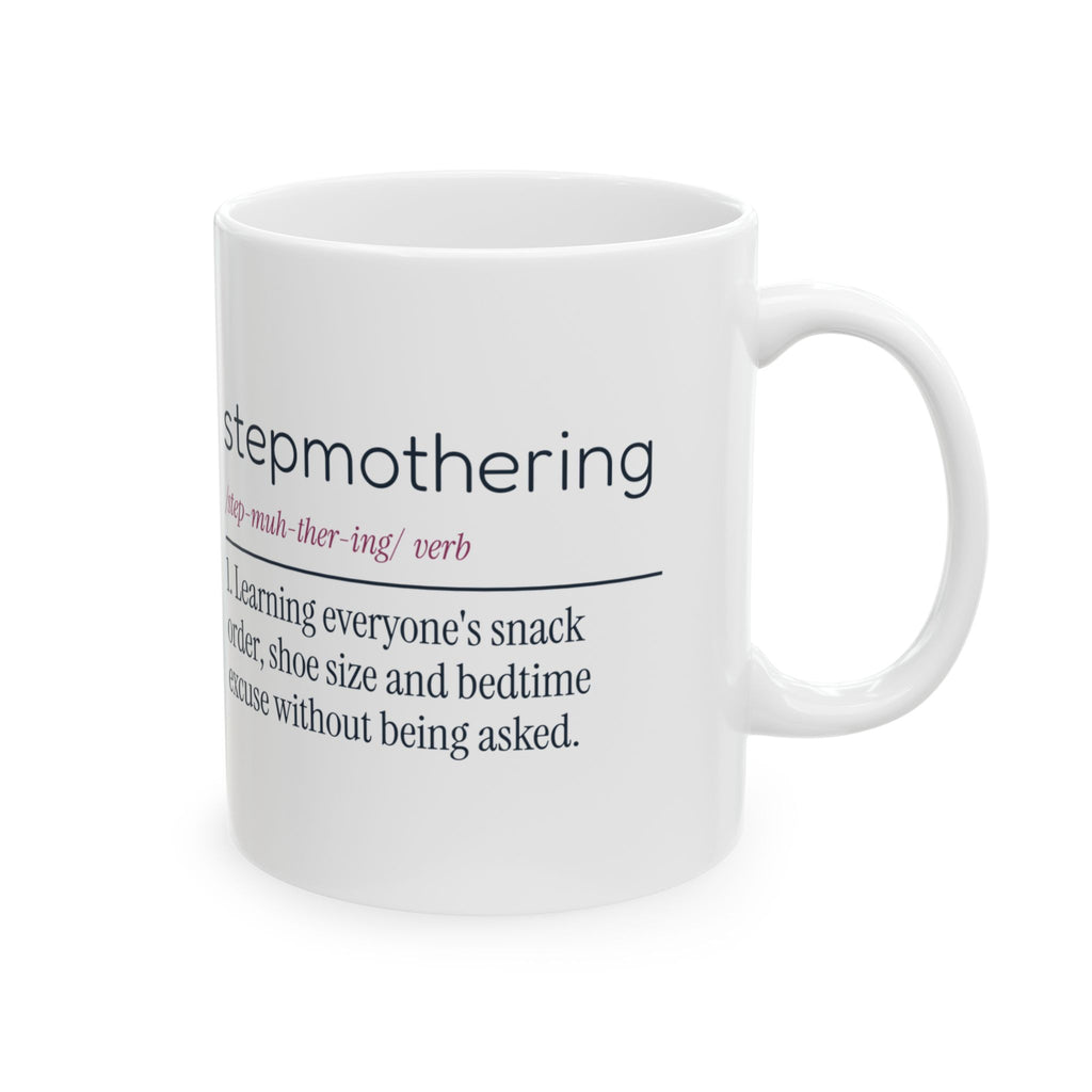 Funny Mother's Day Coffee Mug Stepmothering Dictionary For Stepmom