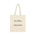 New Home Christmas Tote Bag New Address Same Old Traditions