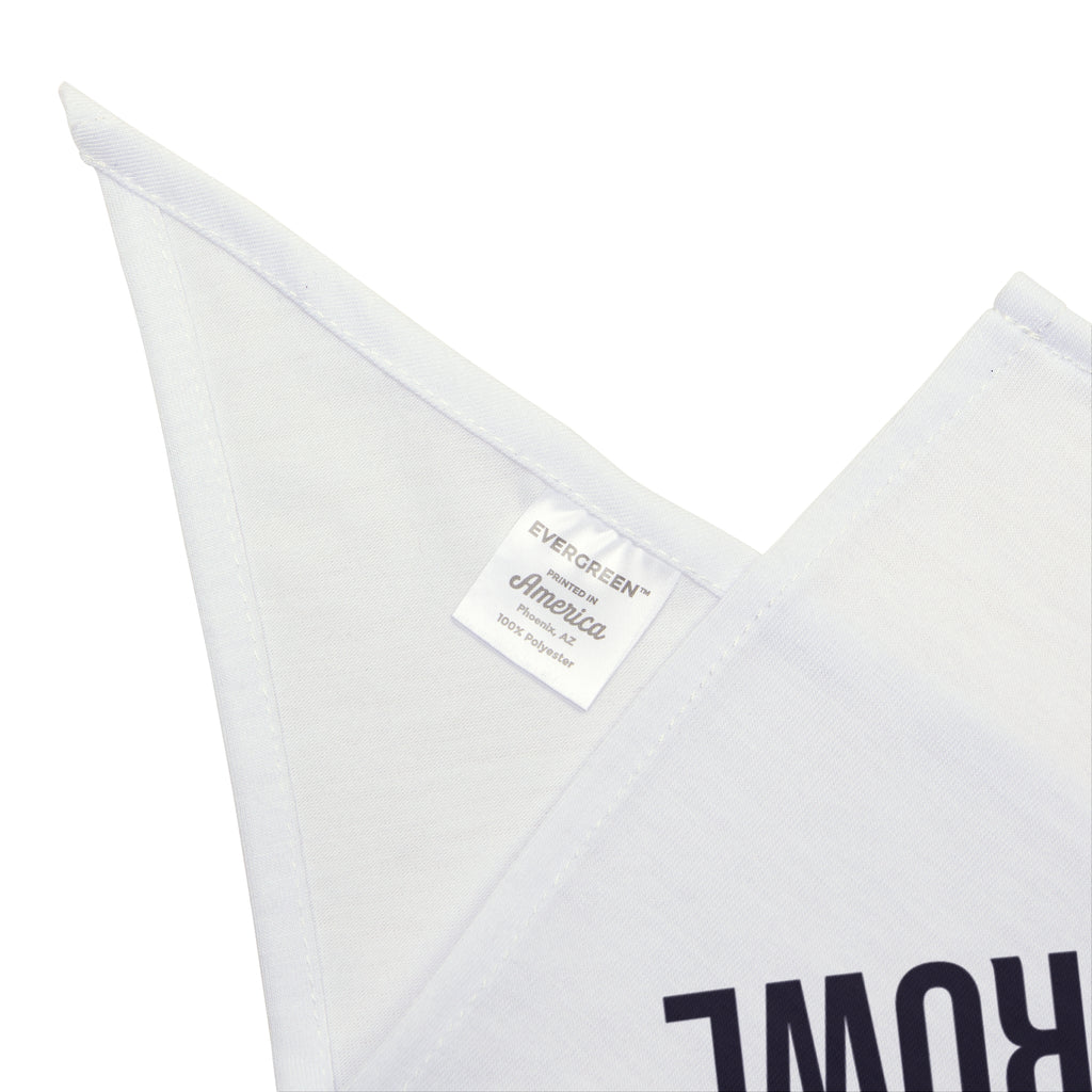 Funny Vet Tech Dog Bandana Fluent In Cat Growl Script Lettering