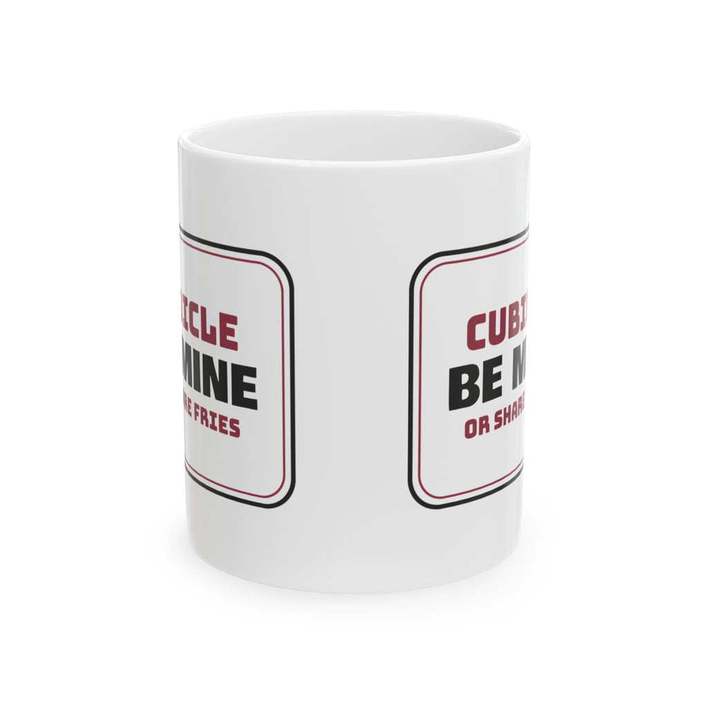 Funny Office Crush Coffee Mug Be Mine Sign For Coworker