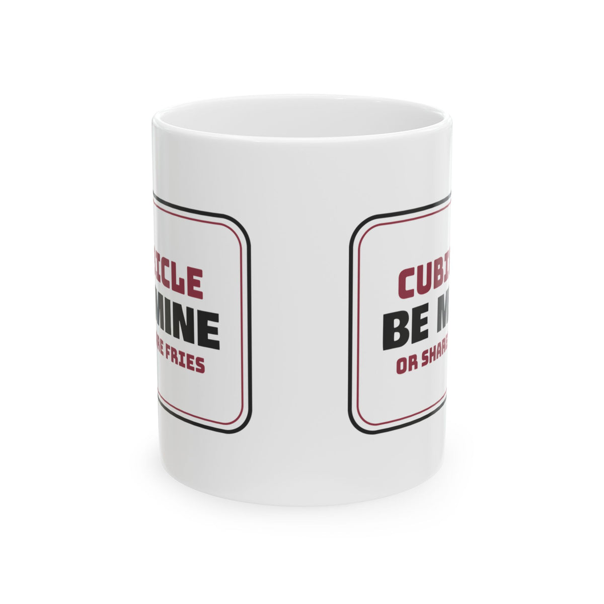 Funny Office Crush Coffee Mug Be Mine Sign For Coworker