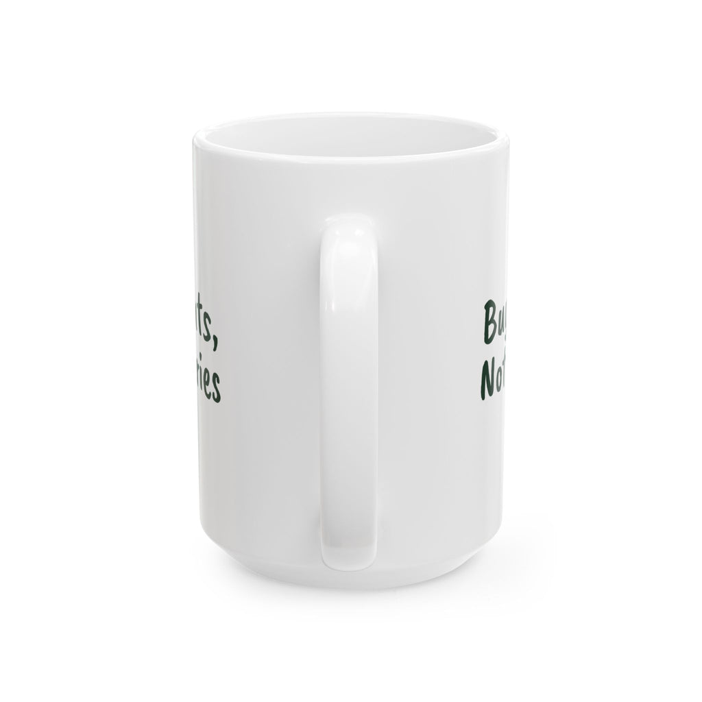 Plant Lover Coffee Mug Buys Plants Not Groceries