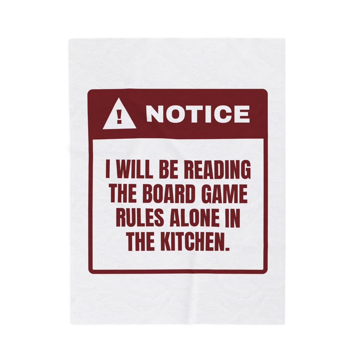 Funny Christmas Throw Blanket Reading The Game Rules Alone For Introverts