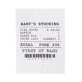 Funny Babys First Christmas Throw Blanket Stocking Receipt For New Parents