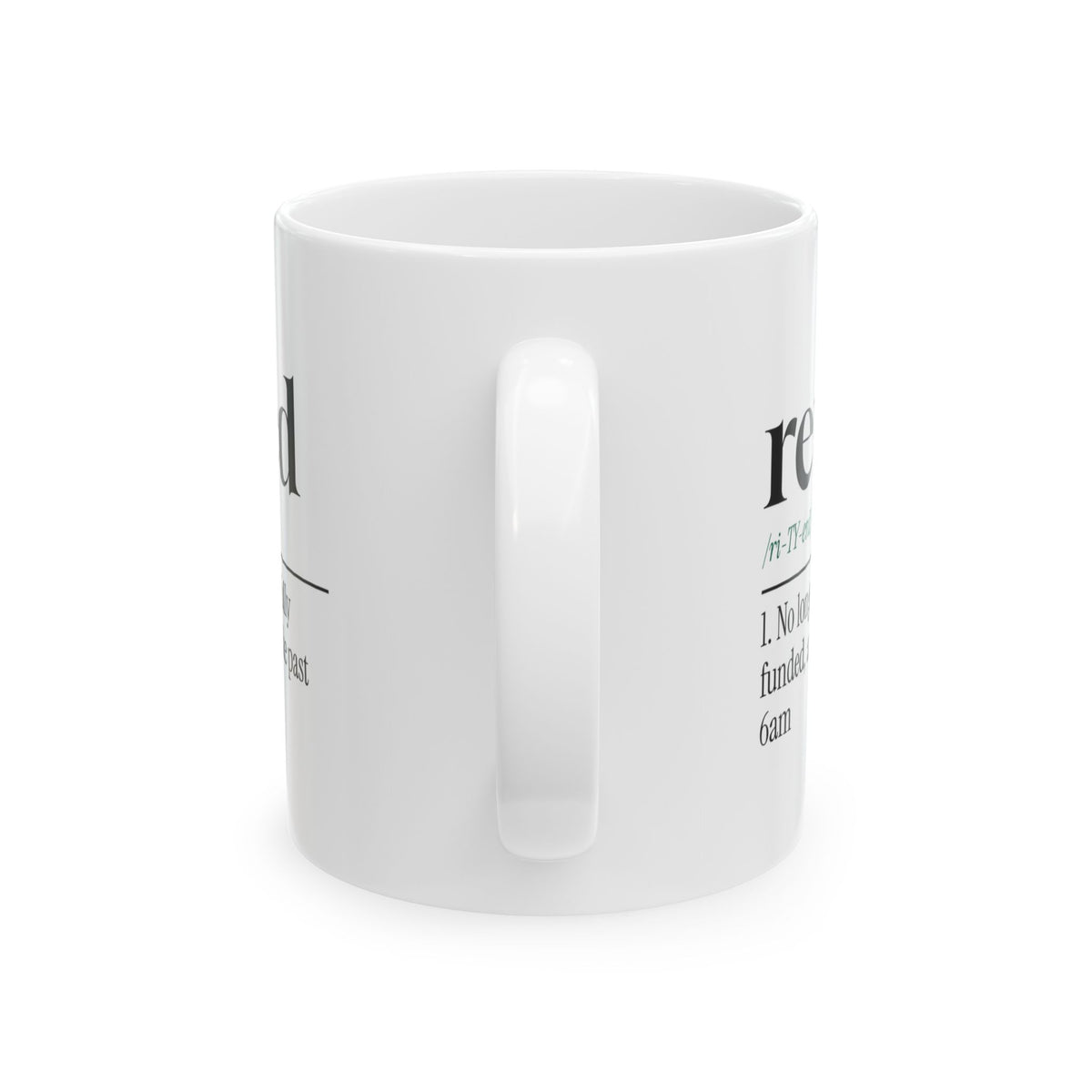 Retired Coffee Mug Awake Past 6am For Dad
