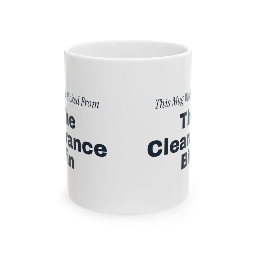 Funny White Elephant Coffee Mug Picked From The Clearance Bin