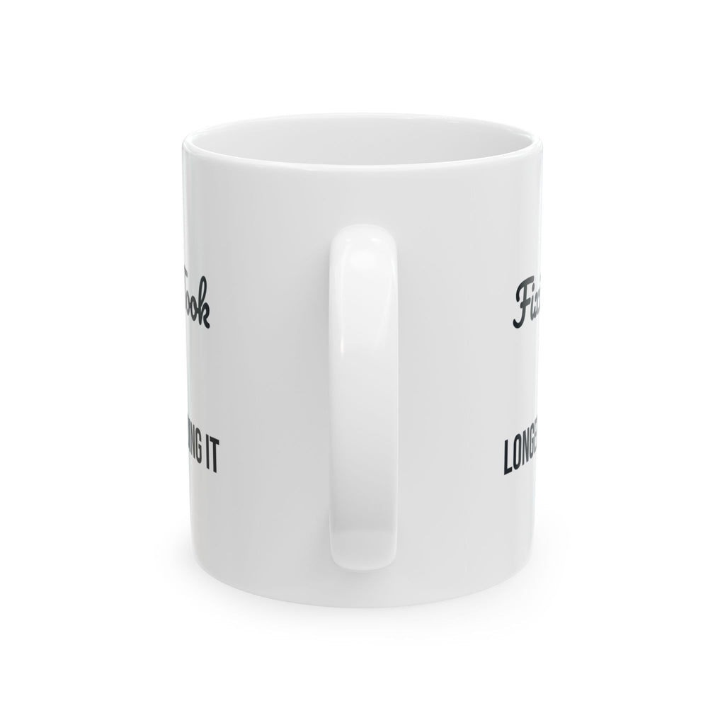Funny Motorcycle Coffee Mug Fixing It Took Longer Than Riding It